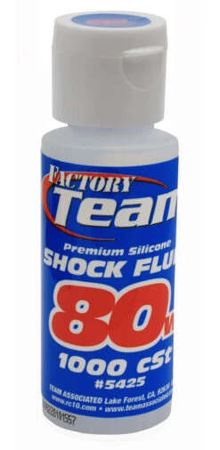 Team Associated 5425 Silicone Shock Oil 80 Weight 2oz
