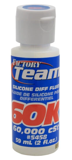 Team Associated 5458 Silicone FT Silicone Diff Fluid 60,000 CSt
