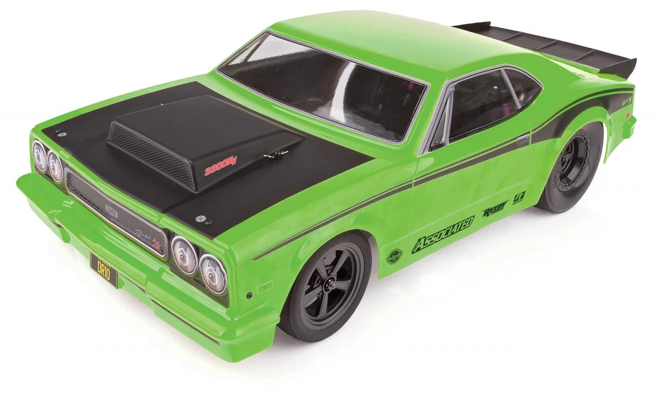 Team Associated 70026 DR10 1/10 Drag Race Car Green 3 Team Associated 70026 DR10 1/10 Drag Race Car Green