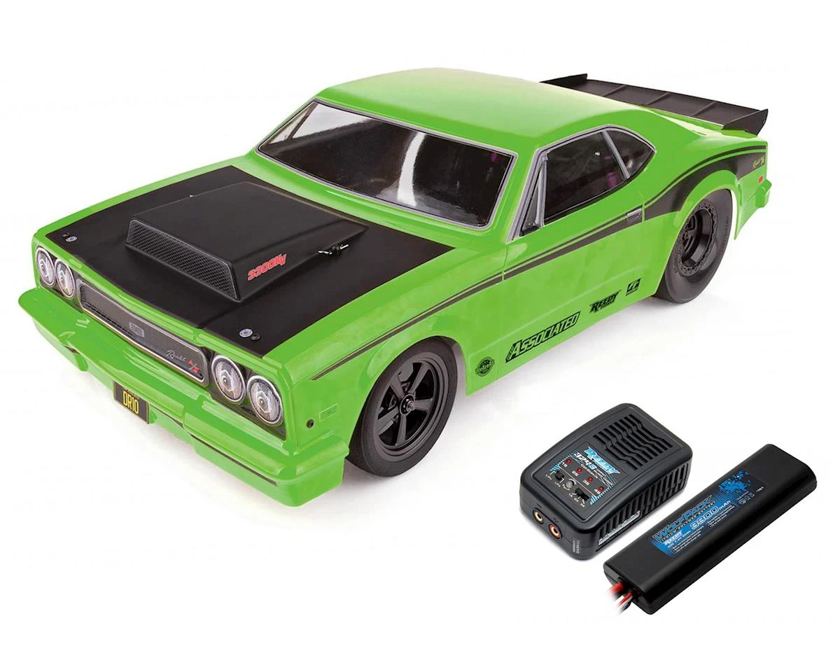 Team Associated 70026C 1/10 RTR DR10 Drag Race Car Green With Battery And Charger 3 Team Associated 70026C 1/10 RTR DR10 Drag Race Car Green With Battery And Charger