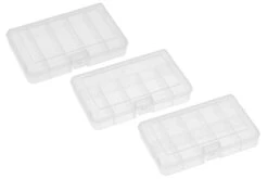 Team Corally C90259 Medium Parts Box 3 Storage Container Set