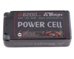 Tekin TEKTT1602 6200mAh Graphene LiHV 2S 7.6V 120C Shorty Pack Battery