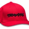 Traxxas 1188-RED Flexfit L/XL Hat Red With Black Logo