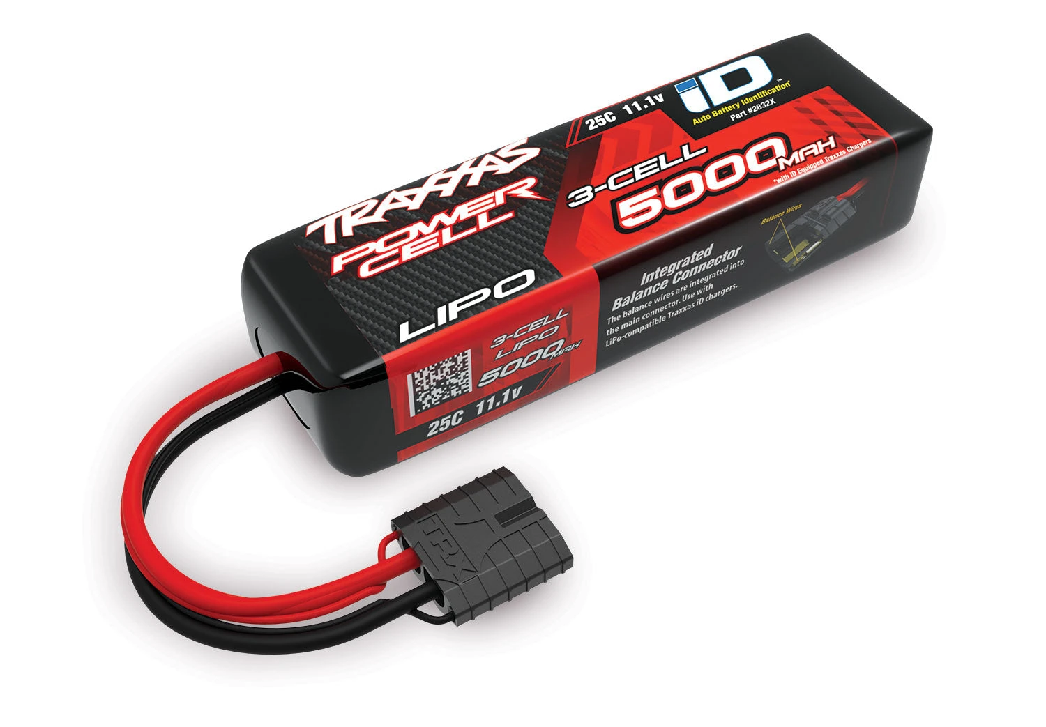Traxxas 2832X 3S 11.1V 5000mAh 25C Power Cell LiPo Battery (Not For Use In XL-5 Models) 3 Traxxas 2832X 3S 11.1V 5000mAh 25C Power Cell LiPo Battery (Not For Use In XL-5 Models)