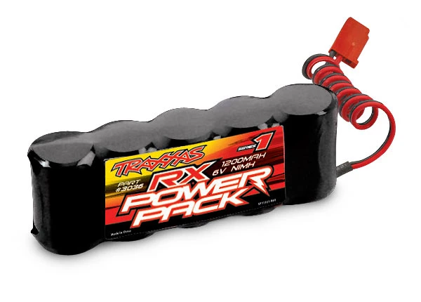 Traxxas 3036 1200mAh RX 5 Cell NiMh Power Pack 3 Traxxas 3036 1200mAh RX 5 Cell NiMh Power Pack