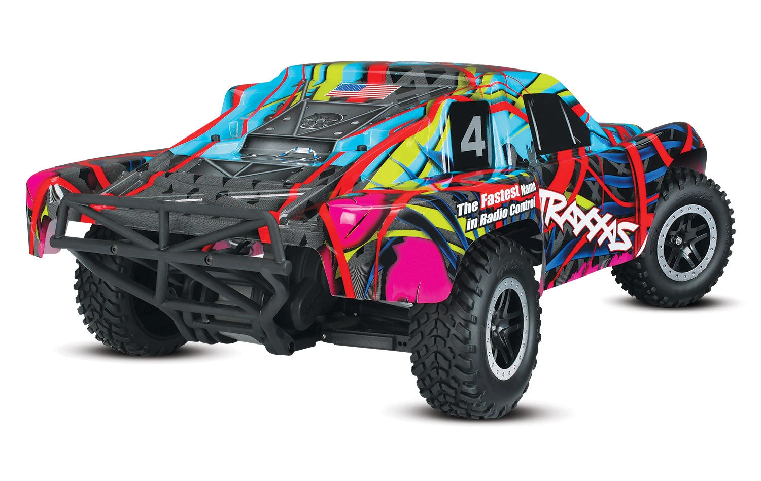 Traxxas 58034-1 Slash 2WD 1/10 Scale Electric Short Course Hawaiian 5 Traxxas 58034-1 Slash 2WD 1/10 Scale Electric Short Course Hawaiian - Image 3