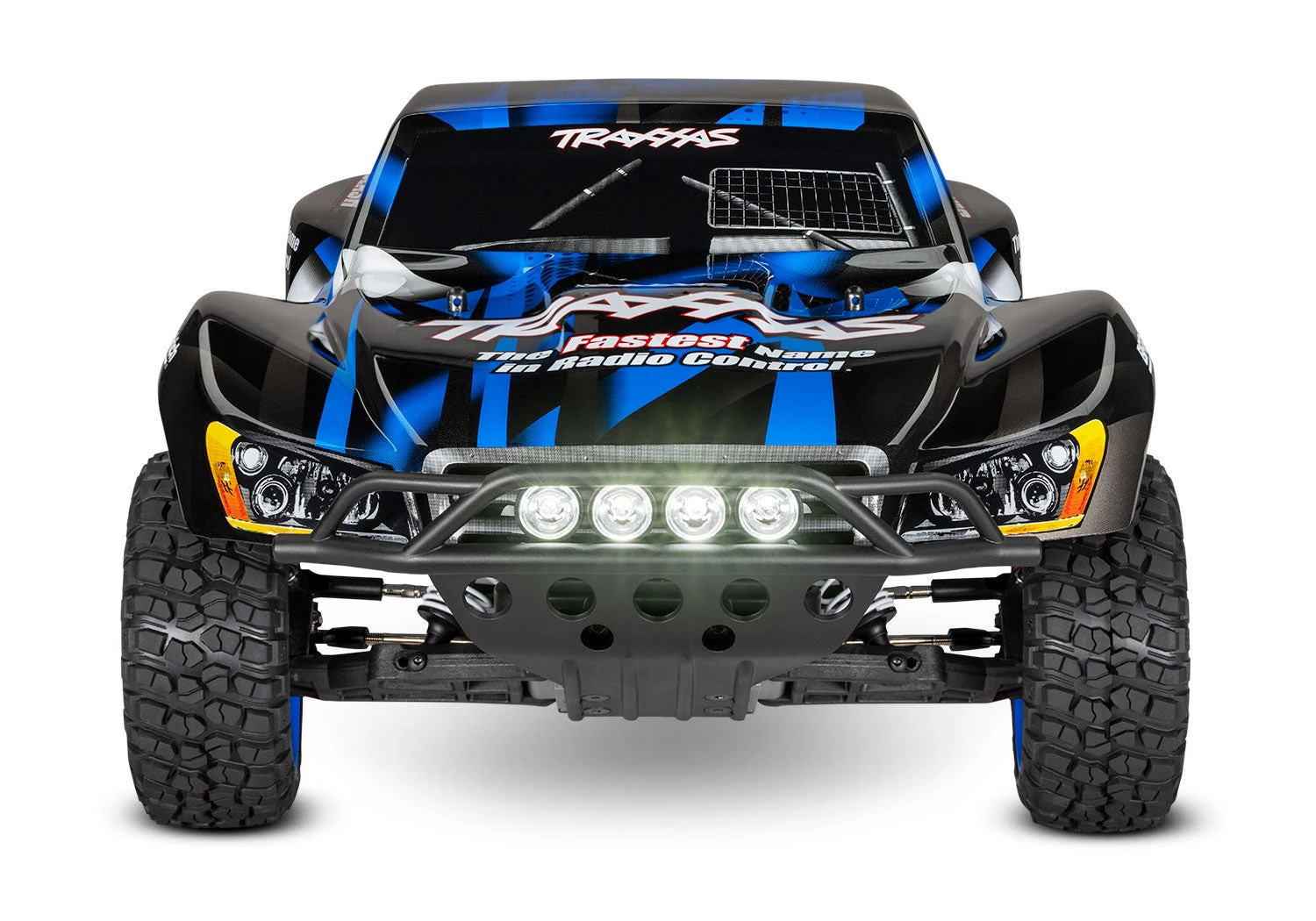 Traxxas 58034-61 1/10 XL-5 Brushed2WD Slash Short Course Truck With LED Lights - Blue 4 Traxxas 58034-61 1/10 XL-5 Brushed2WD Slash Short Course Truck With LED Lights - Blue - Image 2