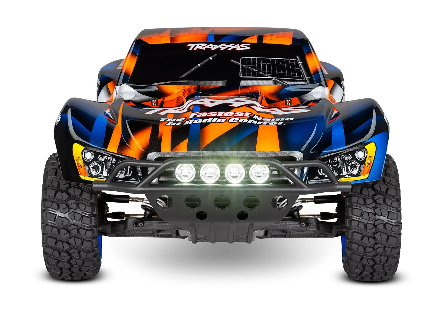 Traxxas 58034-61 1/10 XL-5 Brushed2WD Slash Short Course Truck With LED Lights - Orange 4 Traxxas 58034-61 1/10 XL-5 Brushed2WD Slash Short Course Truck With LED Lights - Orange - Image 2