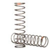 Traxxas 8044 GTS Shock Springs Orange Stripe (0.39 Rate) For TRX-4 1 Pair