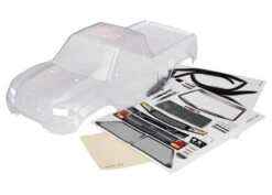 Traxxas 8111R Pre-Cut Clear Body TRX-4 Sport With Cut Outs For LED Kit
