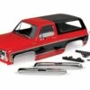 Traxxas 8130R 1979 Chevy K5 Blazer Red And Black Body -Spetrum Racing Model Shop traxxas 8130r 1979 chevy k5 blazer red and black body