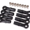 Traxxas 8149 Extended Rod Ends With Hollow Balls 8 Pack (4 Standard 4 Angled)