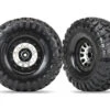 Traxxas 8172 2.2" Black Chrome Method 105 Wheels With Canyon Tires