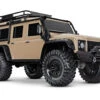 Traxxas 82056-4 TRX-4 Land Rover Defender 1/10 Scale RTR 4WD Crawler Sand