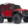 Traxxas 82056-4 TRX-4 Land Rover Defender 1/10 Scale RTR 4WD Crawler Red