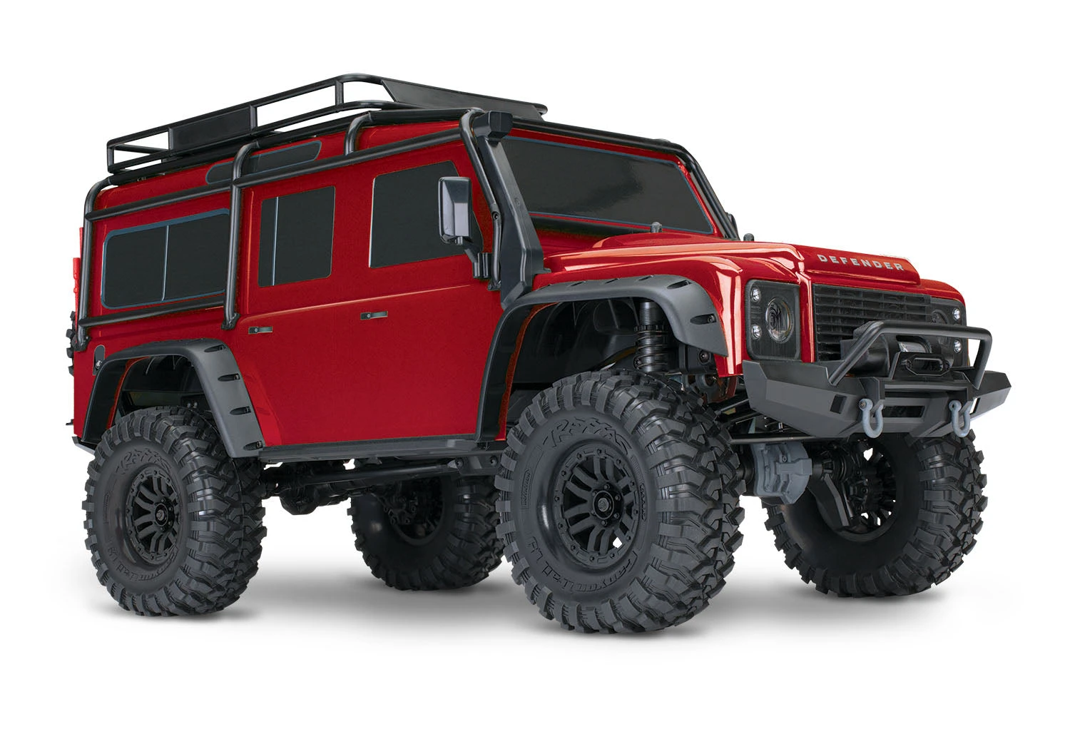 Traxxas 82056-4 TRX-4 Land Rover Defender 1/10 Scale RTR 4WD Crawler Red 3 Traxxas 82056-4 TRX-4 Land Rover Defender 1/10 Scale RTR 4WD Crawler Red