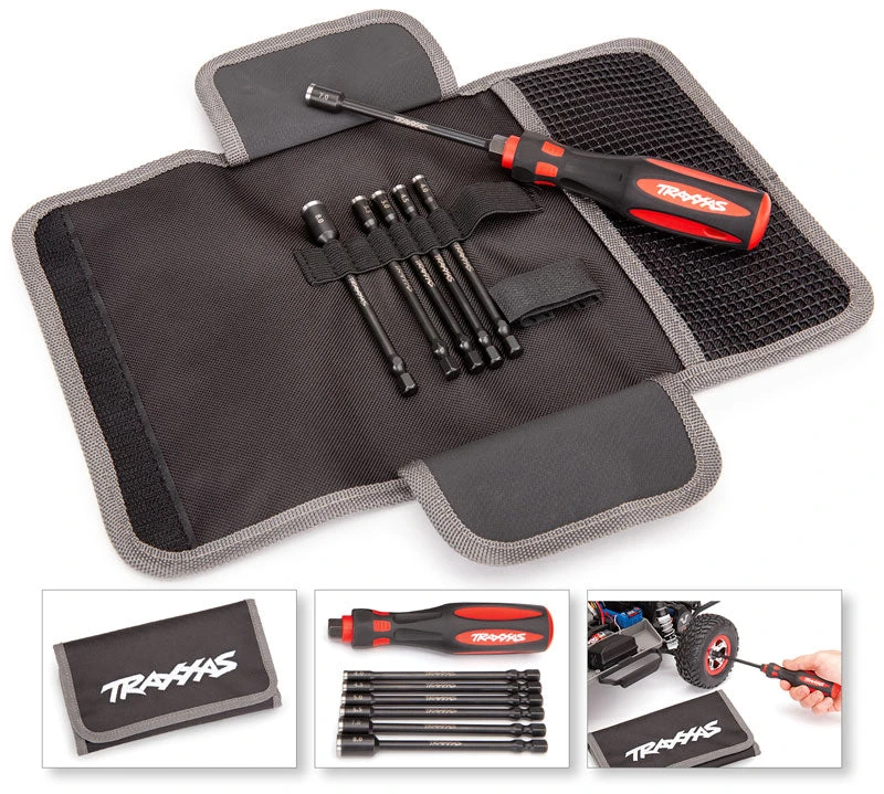 Traxxas 8719 Speed Bit Master 6 Piece Nut Driver Tool Set 3 Traxxas 8719 Speed Bit Master 6 Piece Nut Driver Tool Set