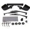 Traxxas 8817 Left And Right Black Side Mirrors For TRX-4 Mercedes G 500 (8811 Body)