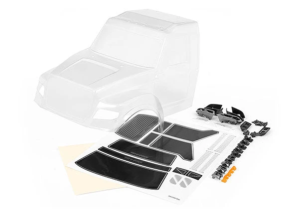 Traxxas 8823 Clear Body Cab For TRX-6 Ultimate Hauler 3 Traxxas 8823 Clear Body Cab For TRX-6 Ultimate Hauler