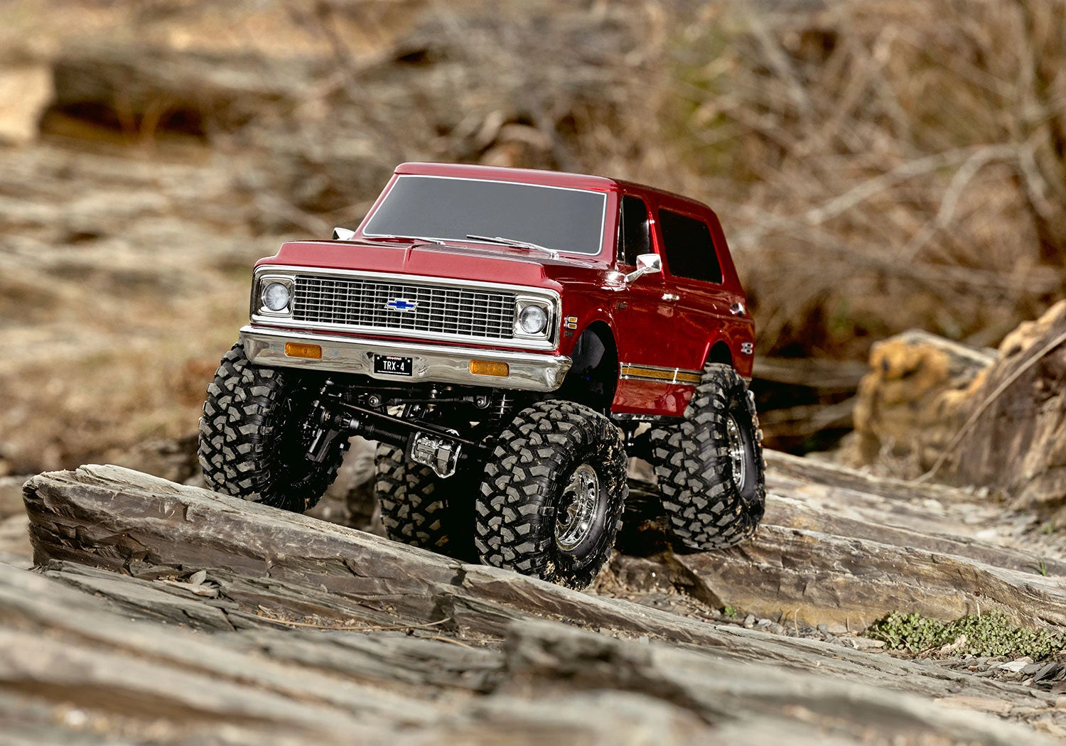 Traxxas 92086-4 TRX-4 Red RTR High Trail 1972 Chevy Blazer Trail Crawler 10 Traxxas 92086-4 TRX-4 Red RTR High Trail 1972 Chevy Blazer Trail Crawler - Image 8
