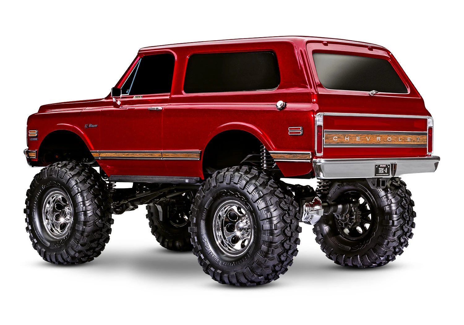 Traxxas 92086-4 TRX-4 Red RTR High Trail 1972 Chevy Blazer Trail Crawler 6 Traxxas 92086-4 TRX-4 Red RTR High Trail 1972 Chevy Blazer Trail Crawler - Image 4