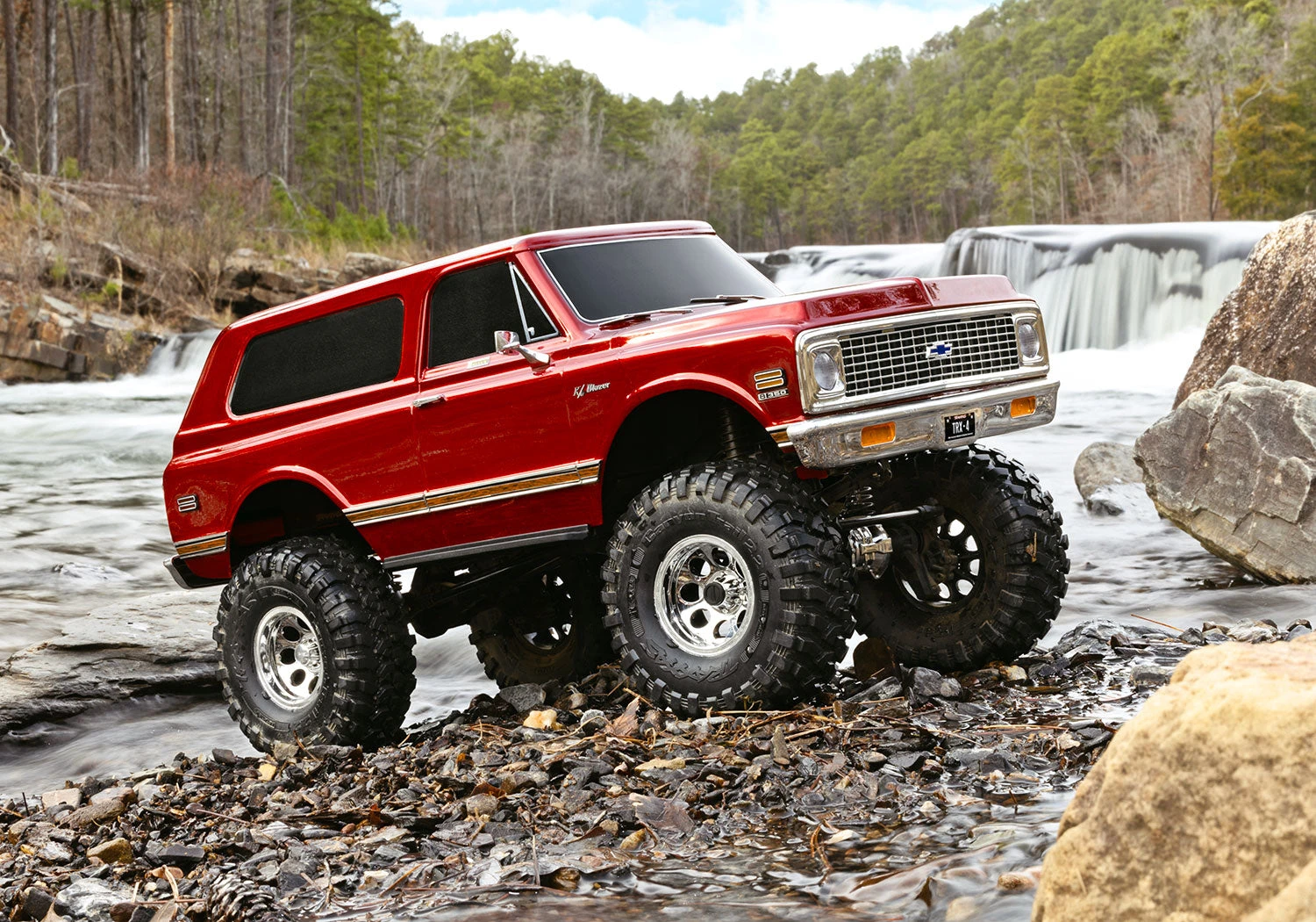 Traxxas 92086-4 TRX-4 Red RTR High Trail 1972 Chevy Blazer Trail Crawler 12 Traxxas 92086-4 TRX-4 Red RTR High Trail 1972 Chevy Blazer Trail Crawler - Image 10