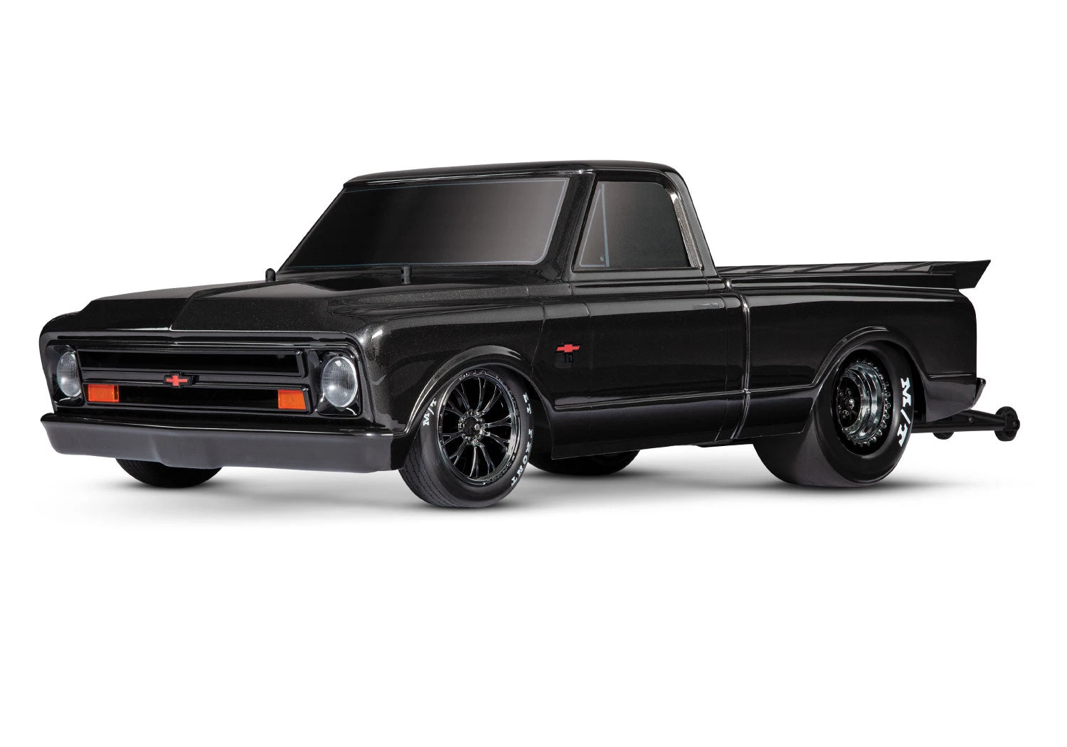 Traxxas 9411A Midnight Black Chevrolet C10 Body For Drag Slash (Requires 9415) 3 Traxxas 9411A Midnight Black Chevrolet C10 Body For Drag Slash (Requires 9415)