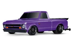 Traxxas 9411P Ultra Violet Purple Chevrolet C10 Body For Drag Slash (Requires 9415)
