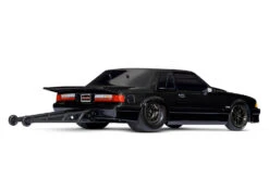 Traxxas 9421A Black Ford Fox Body Mustang Body For Drag Slash