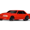 Traxxas 9421R Red Ford Fox Body Mustang Body For Drag Slash