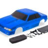Traxxas 9421X Blue Ford Fox Body Mustang Body For Drag Slash
