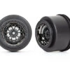 Traxxas 9473X Rear Black Chrome Weld Wheels For Drag Slash 2 Pack -Spetrum Racing Model Shop traxxas 9473x rear black chrome weld wheels for drag slash 2 pack
