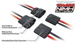 Traxxas 2972 EZ-Peak Dual LiPo NiMh Fast RC Battery Charger With ID For LiPo And NiMH (100w 8amp) -Spetrum Racing Model Shop traxxas nimh connector full assembly callouts 1 1 1