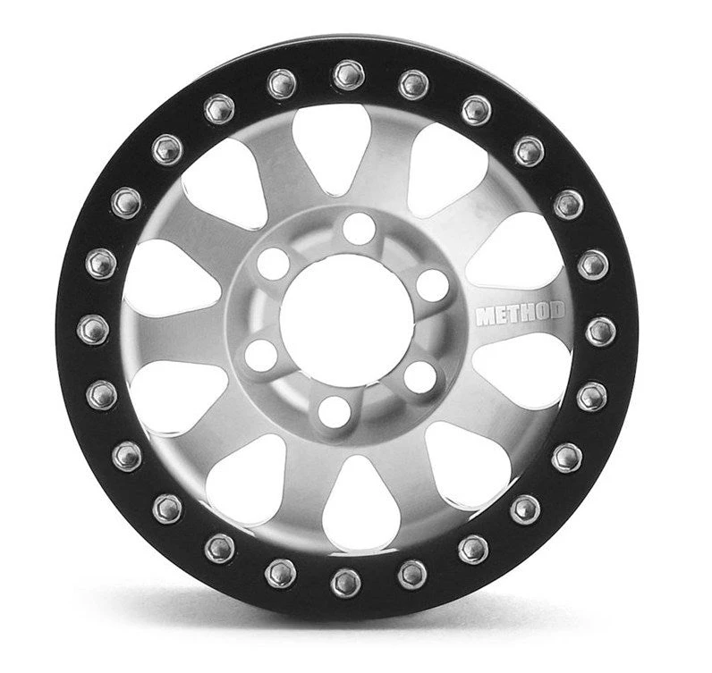 Vanquish Products VPS07757 Method 1.9 Beadlock Race Wheel 101 Clear Anodized Aluminum V2 1 Pair 3 Vanquish Products VPS07757 Method 1.9 Beadlock Race Wheel 101 Clear Anodized Aluminum V2 1 Pair