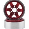 Vanquish Products VPS07766 Method 1.9 Beadlock Race Wheel 310 Red Anodized Aluminum 1 Pair
