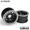 Vanquish Products VPS07911 Clear And Black Method 105 1.9" Beadlock Wheel (1 Pair)