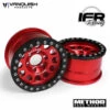 Vanquish Products VPS07918 Red And Black Method 105 1.9" Beadlock Wheel (1 Pair) 2 Vanquish Products VPS07918 Red And Black Method 105 1.9" Beadlock Wheel (1 Pair) -Spetrum Racing Model Shop vanquish products vps07918 method 1 9 beadlock race wheel 105 red black anodized aluminum 1 pair