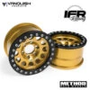 Vanquish Products VPS07921 Gold And Black Method 105 1.9" Beadlock Wheel (1 Pair)