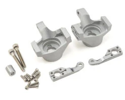 Vanquish VPS02901 Silver Aluminum Steering Knuckles For Axial SCX10 II