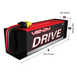 Venom 15189 DRIVE 14.8V 4S 9000mAh LiPo Battery With Uni 2.0 Traxxas Plug -Spetrum Racing Model Shop venom 15189 drive 14 8v 4s 9000mah lipo battery with uni 2 0 traxxas plug 2
