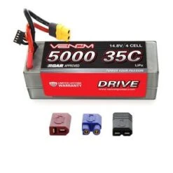 Venom 15027 14.8V 4S 5000mAh 35C Hard Case LiPo Battery With UNI Plug